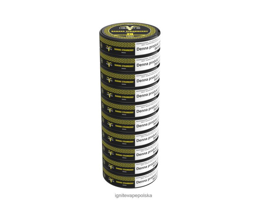 Ignite Vape Flavors | IGNITE saszetki nikotynowe 10 szt truskawka bananowa 0648NZ183